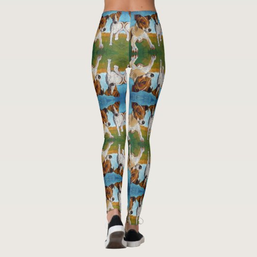 Jack Russell Terrier Leggings (Achterkant)