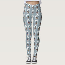 Jack Russell Terrier-Leggings voor Kerstmis Leggings