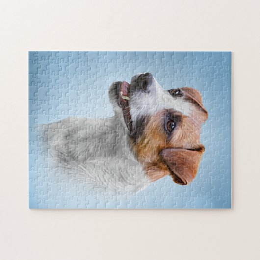 Jack Russell Terrier Legpuzzel (Horizontaal)