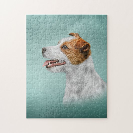 Jack Russell Terrier Legpuzzel (Verticaal)