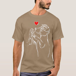 Jack Russell-terriër Lieverd Hond Cadeau Idee vrie T-shirt