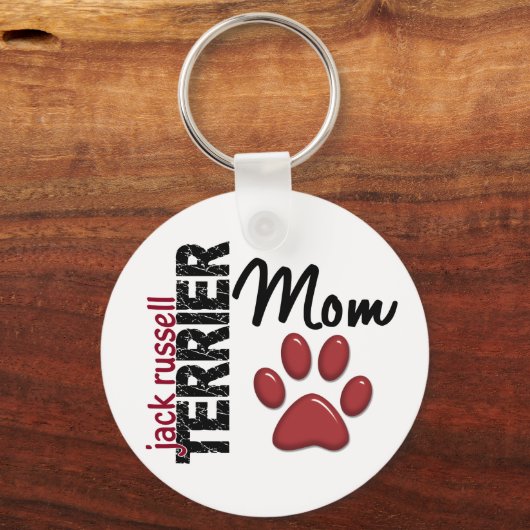 Jack Russell Terrier Ma 2 Sleutelhanger (Voorkant)