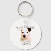 Jack Russell Terrier Ma 2 Sleutelhanger (Achterkant)