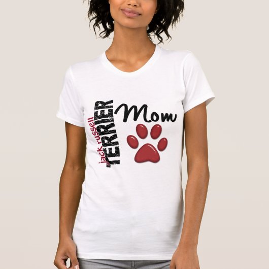 Jack Russell Terrier Ma 2 T-shirt (Voorkant)