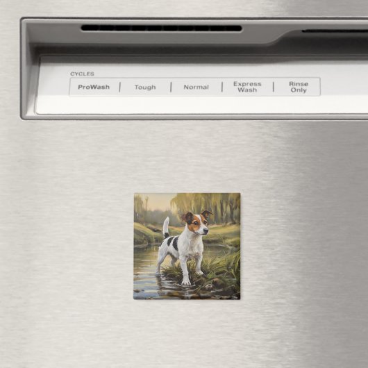 Jack Russell Terrier Magneet (Insitu (Vaatwasser))