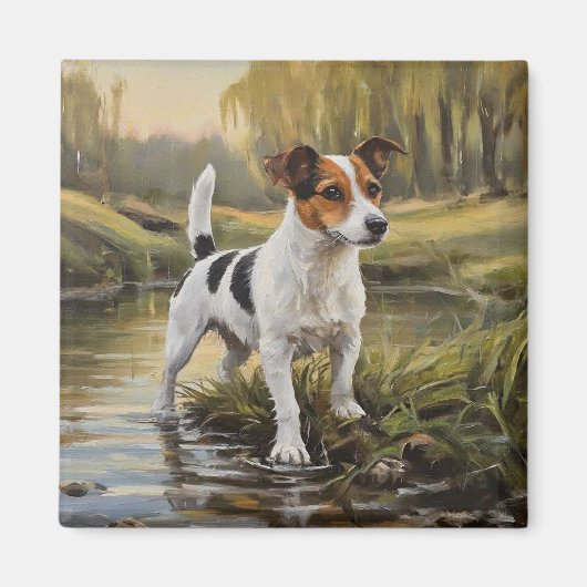 Jack Russell Terrier Magneet (Voorkant)