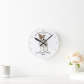 Jack Russell Terrier mama Clock Ronde Klok (Huis)