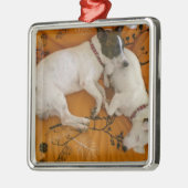 Jack Russell Terrier Metalen Ornament (Links)