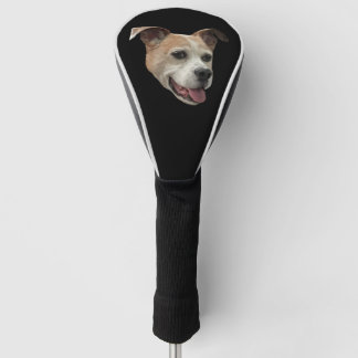 Jack Russell Terrier Mix Golf Head Hoesje Golfheadcover