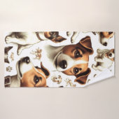  Jack Russell Terrier Naadloos Badhanddoek (Badhanddoek)