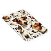  Jack Russell Terrier Naadloos Magneet (Rechterzijde)