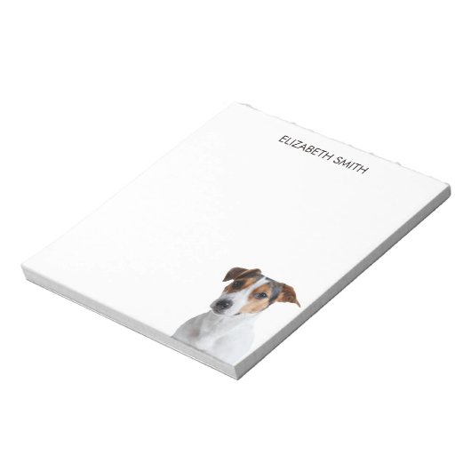 Jack Russell Terrier Notitieblok (Linkerzijde)