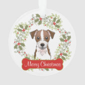 Jack Russell Terrier  Ornament (achterkant)