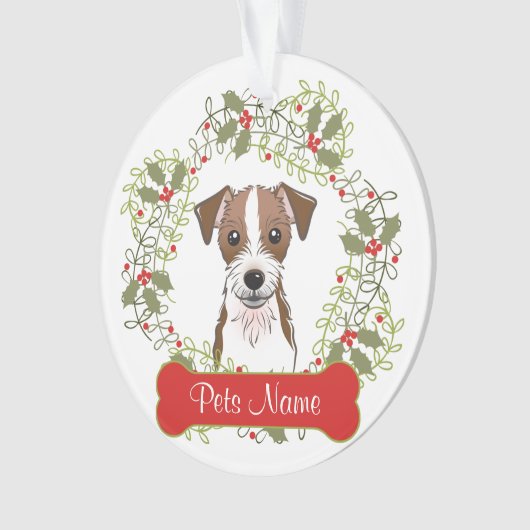 Jack Russell Terrier  Ornament (voorkant)