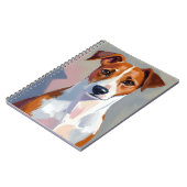 Jack Russell Terrier Painting Dog Pet Notitieboek (Linkerzijde)