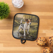Jack Russell Terrier Pannenlap (Top down)