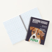 Jack Russell Terrier Parody Magazine Hoesje Notitieboek (Binnen)