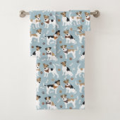 Jack Russell Terrier Paws en Botten Bad Handdoek (Insitu)