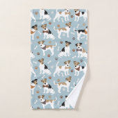 Jack Russell Terrier Paws en Botten Bad Handdoek (Handdoek)