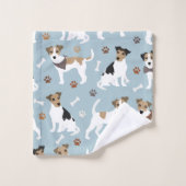 Jack Russell Terrier Paws en Botten Bad Handdoek (Wasdoekje)