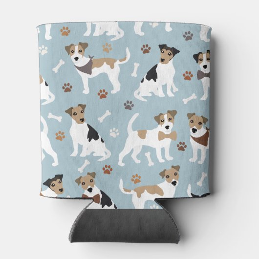 Jack Russell Terrier Paws en Botten Blikjeskoeler (Achterkant)