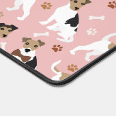 Jack Russell Terrier Paws en Botten Bureaumat (Hoek)