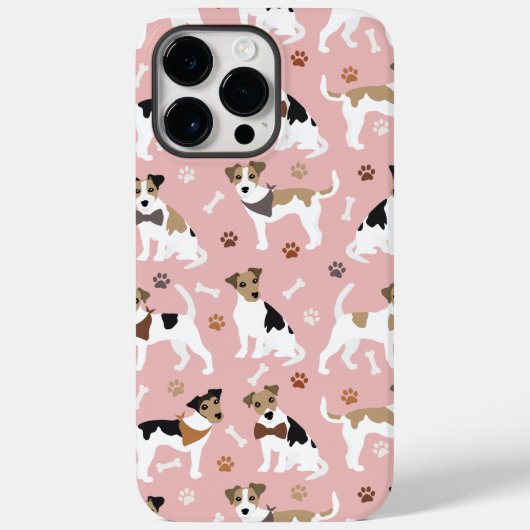Jack Russell Terrier Paws en Botten Case-Mate iPhone Case (Achterkant)