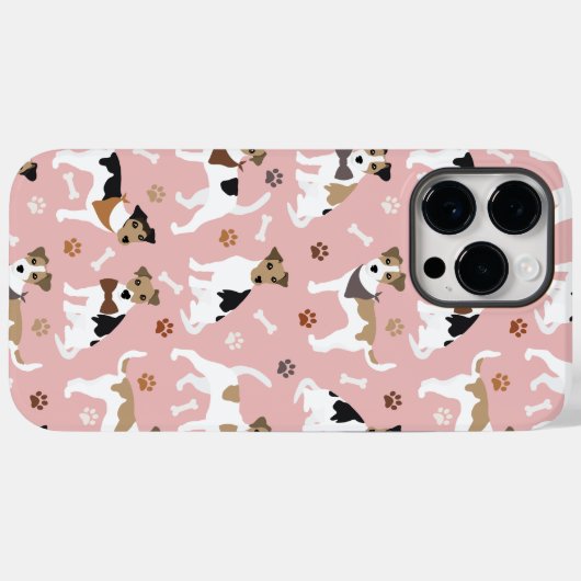 Jack Russell Terrier Paws en Botten Case-Mate iPhone Case (Achterkant (horizontaal))