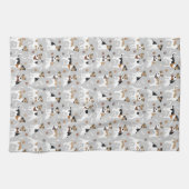 Jack Russell Terrier Paws en Botten Kitchen Towel Theedoek (Horizontaal)