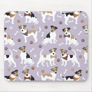 Jack Russell Terrier Paws en Botten Muismat