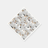 Jack Russell Terrier Paws en Botten Napkins Servet (Hoek)