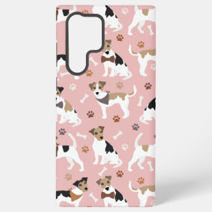Jack Russell Terrier Paws en Botten Samsung Galaxy Hoesje