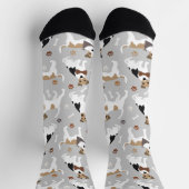 Jack Russell Terrier Paws en Botten Sokken (Top)