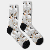 Jack Russell Terrier Paws en Botten Sokken (Rechts)