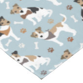 Jack Russell Terrier Paws en Botten Tafelkleed (Gekanteld)