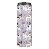 Jack Russell Terrier Paws en Botten Thermal Tumble Thermosbeker (Achterkant)
