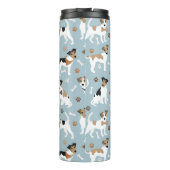 Jack Russell Terrier Paws en Botten Thermosbeker (Achterkant)