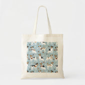Jack Russell Terrier Paws en Botten Tote Bag (Voorkant)