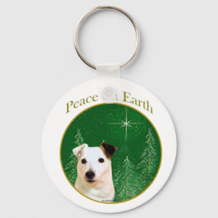 Jack Russell Terrier Peace Sleutelhanger