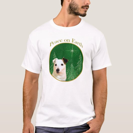 Jack Russell Terrier Peace T-shirt (Voorkant)