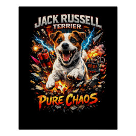 Jack Russell Terrier Perfect Poster