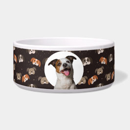 Jack Russell Terrier Personaliseer foto en naam Ho Voerbakje