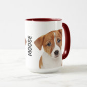Jack Russell Terrier Personalized Mug Mok (Voorkant rechts)