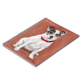 Jack Russell Terrier Portrait-laptop Notitieboek (Linkerzijde)