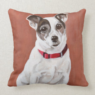 Jack Russell Terrier Portrait Pillow Kussen
