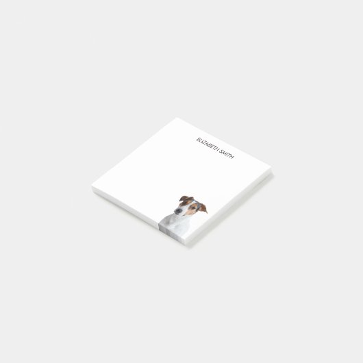 Jack Russell Terrier Post-it® Notes (Schuin)