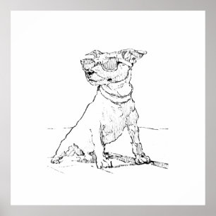 Jack Russell Terrier Poster