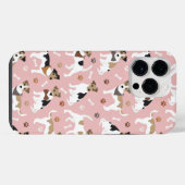 Jack Russell Terrier poten en botten iPhone Hoesje (Achterkant horizontaal)