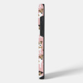 Jack Russell Terrier poten en botten iPhone Hoesje (Linkerkant)