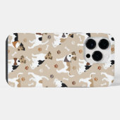 Jack Russell Terrier poten en botten iPhone Hoesje (Achterkant horizontaal)